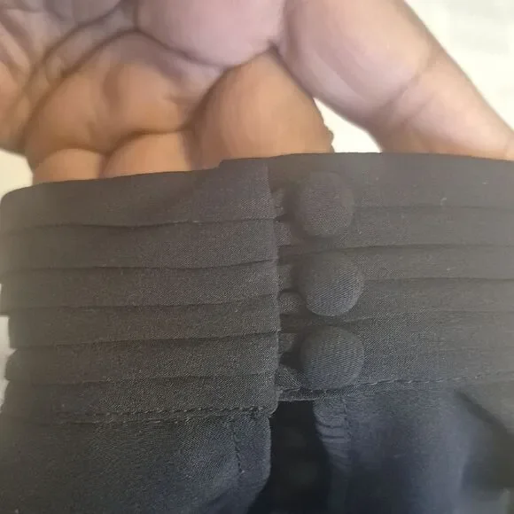 Adiva Black Ruffled Halter Top - Picture 11 of 16